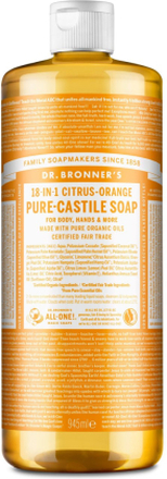 Dr. Bronner's - Pure Castile Liquid Soap Citrus Orange 945 ml 945 ml