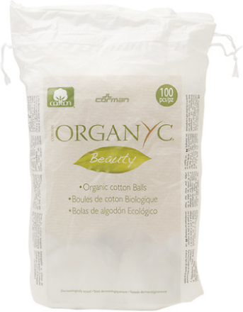 Organyc, Beauty, Organic cotton balls 100 st