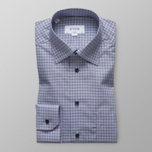 Eton Classic fit Blårutig skjorta