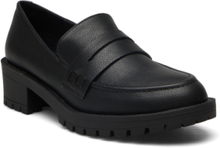 "Biapearl Simple Penny Loafer Carnation Loafers Flade Sko Black Bianco"