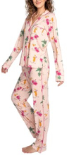PJ Salvage Playful Prints Pyjama Ljusrosa Medium Dam