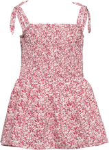 Top Small Flower Dresses & Skirts Dresses Casual Dresses Sleeveless Casual Dresses Pink Creamie