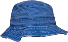 Bucket Hat Accessories Headwear Bucket Hats Blå Wigéns*Betinget Tilbud