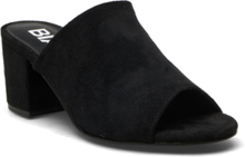 Biacate Mule Sandal Shoes Mules & Slip-ins Heeled Mules Black Bianco