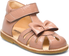Sandals - Flat - Closed Toe - Shoes Summer Shoes Sandals Rosa ANGULUS*Betinget Tilbud