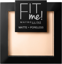 Maybelline New York Fit Me Matte + Poreless Powder 104 Soft Ivory Pudder Makeup Maybelline