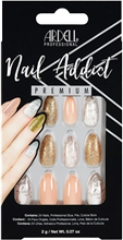 Ardell Nail Addict Pink Marble & Gold 1 set