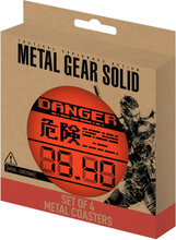 Metal Gear Solid Premium Drink Coaster Set by Fanattik