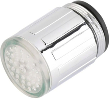 LED ljus vatten kran kran glöd belysning dusch spruta kran