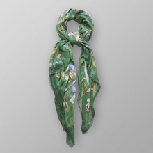Eton Grön foulardscarf med condanasmönster