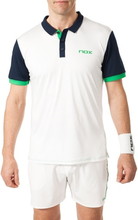 Nox Polo Pro Blanco Logo Size S