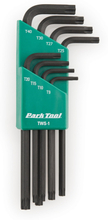 Park Tool TWS-1 Torx-verktyg Sats T9, T10, T15, T20, T25, T27, T30 och T40