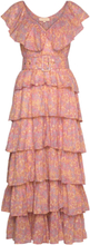 Bohemian Maxi Dress Maxikjole Festkjole Pink By Ti Mo