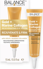 Balance Active Gold Collagen Eye Serum Beauty Women Skin Care Face Eye Serum Gold Balance Active Formula