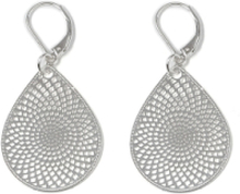 Jacqueline Small Pendant Ear Plain Accessories Kids Jewellery Earrings Pendants Earrings Sølv SNÖ Of Sweden*Betinget Tilbud