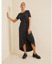 Object Collectors Item - Maxikjoler - Svart - Objannie Nadia S/S Dress Noos - Kjoler - Maxi Dresses