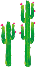 2 stk Kaktus Veggdekorasjoner 180 cm