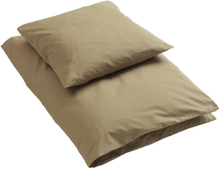 KlipKlap Junior sengetøj 100x140 cm - Dark Sand