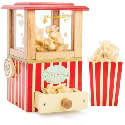 Le Toy Van Legemad Popcorn maskine i træ