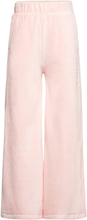 Velours Wide Leg Bottoms Trousers Pink Tommy Hilfiger