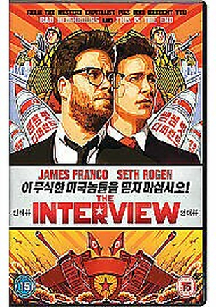 The Interview DVD (2015) Seth Rogen, Goldberg (DIR) cert tc Englist Brand New