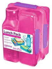Sistema Lunch Pack Trio - Pink