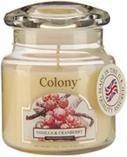 Wax Lyrical Candle Jar Vanilla & Cranberry Geurkaars