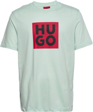 Daltor T-shirts Short-sleeved Grønn HUGO*Betinget Tilbud