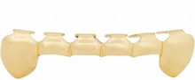 Grillz tanden - onderkant - Goudkleurig - OPEN - zelf op maat te maken