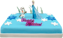 Frozen Elsa Marsepeintaart