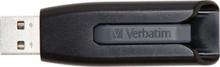 Verbatim SuperSpeed USB 3.0 StoreNGo V3 64 GB, musta/harmaa