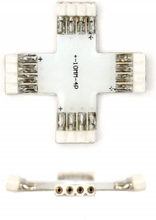 X-Connector Female 4 Pin voor 10mm RGB Led Strips