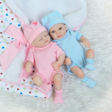 10 in Reborn Baby Rebirth Puppe Kinder Geschenk alle Silica Gel Zwillinge