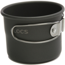 Lixada ALOCS TW-402 Portable Aluminum Oxide Outdoor Camping Cup Foldable Handles 150ml