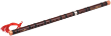 C Key Chinese Traditional Instrument Dizi Bitter Bambusflöte mit chinesischen Knoten für Anfänger