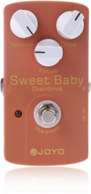 Joyo JF-36 süßes Baby e-Gitarren Effekt Pedal mit Low-Gain Overdrive Effekt & Focus-Regler