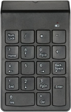2.4G USB Numeric Keypad Wireless-Nummernblock 18 Tasten Mini-Digital-Tastatur für iMac / MacBook / MacBook Air / Pro Laptop PC Notebook-Desktop