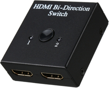 HD Bidirektionale Switch Splitter 2-Port A / B 2 x 1 oder 1 x 2 HD Switcher Hub-HDCP Passthrough UHD 1080P 3D