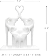 Tomfeel Elephants Liebe 3D Printed Skulptur ursprünglich entworfen Dekoration Dekoration Ornament