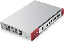 Zyxel USG Flex 200 Firewall 10/100/1000, 2xWAN, 4xLAN/DMZ ports, 1xSFP, 2xUSB with 1 Yr UTM bundle