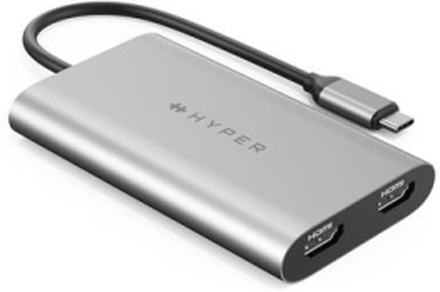 Hyper HyperDrive Dual 4K HDMI Adapter for M1/M2 MacBook