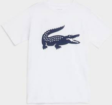 Lacoste T-shirt Big Logo T-Shirt Hvit
