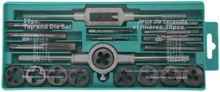 20pcs legierter Stahl Tap und sterben Set mit verstellbaren Schraubenschlüssel