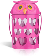 TOOARTS Owl Kerzenhalter (pink) Hurrikan Lampe Praktische Verzierung Kreative Verzierung von Einrichtungs Artikel