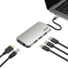Plexgear Multiadapter för USB-C med 9 anslutningar