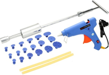 Paintless Auto Dent Repair Tool Kit Slide Hammer Puller Tabs + 100-240 V 100 Watt Heißkleber Pistole mit Klebestiften uns