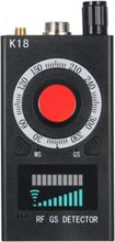 Anti-spion Detektor K18 Kamera GSM Audio Bug Finder GPS Signal Objektiv RF Tracker