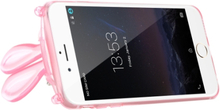 "Luxus Ultra-Thin Cute Plüsch Bunny Rabbit Soft TPU Super Flexible klar zurück Case/Cover für Apple iPhone 6 Plus 6 s Plus 5.5 """