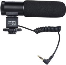 K & F CONCEPT CM-500 Metall Nieren Richtungskondensator Shotgun Video Mikrofon