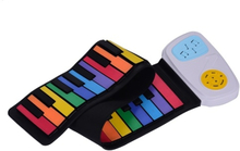 49 Tasten Rainbow Roll-Up Piano
